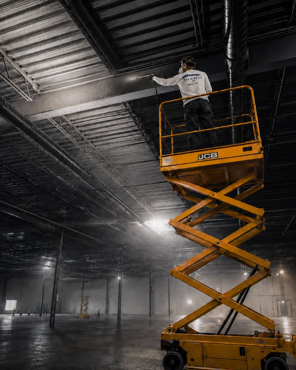 Commercial painting project