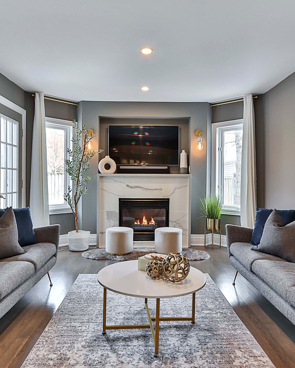Interior painting project